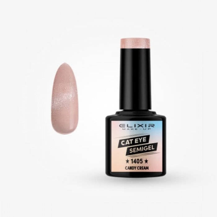 Elixir Make Up Cat Eye Semigel 1405 Candy Cream 8ml