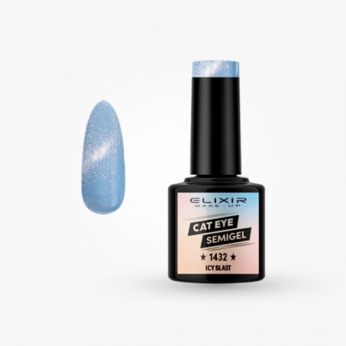 Elixir Make Up Cat Eye Semigel 1432 Icy Blast 8ml