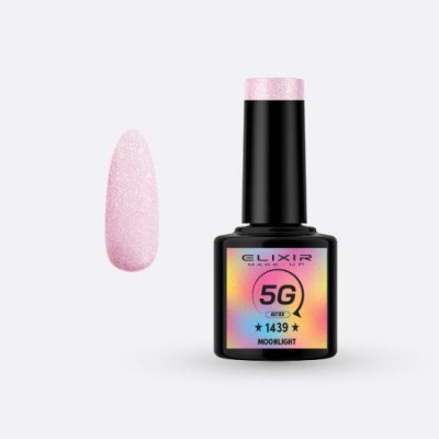 Elixir Make Up Semigel 5G Glitter 1439 Moonlight 8ml