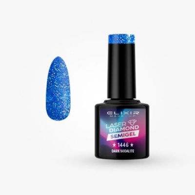 Elixir Make Up Semigel Laser Diamond 1446 Dark Sodalite 8ml