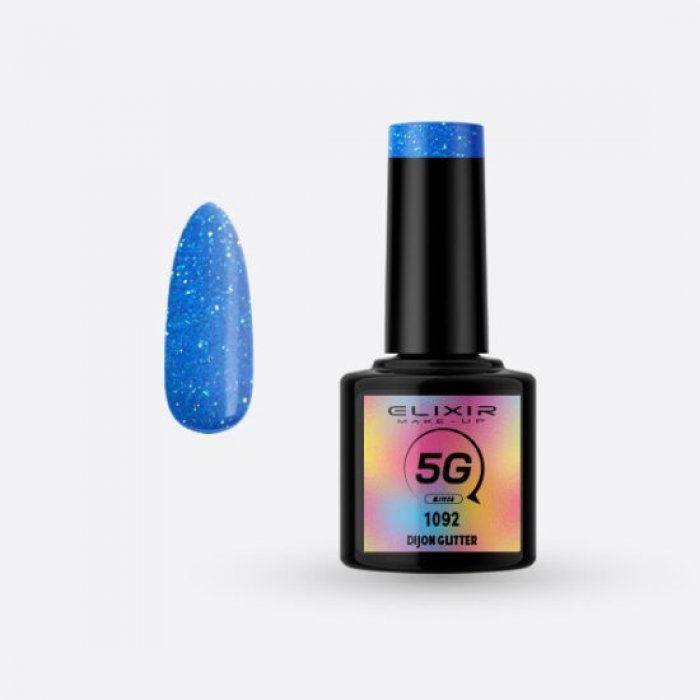 Elixir Make Up Semigel 5G Glitter 1092 Dijon Glitter 8ml