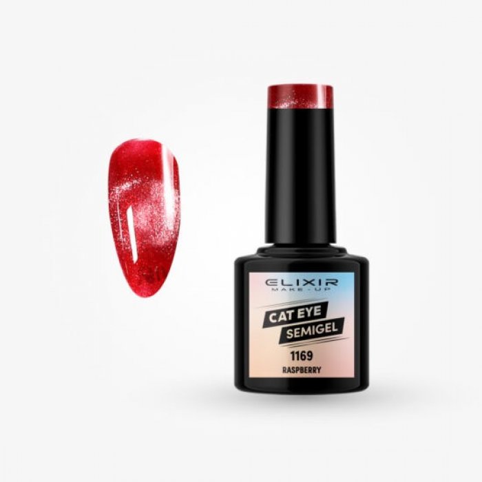 Elixir Make Up Cat Eye Semigel 1169 Raspberry 8ml