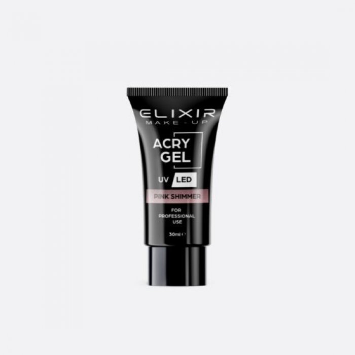 Elixir Make Up Acry Gel 719  Pink Shimmer 30gr