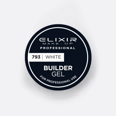 Elixir Make Up Gel Builder White 793 30gr