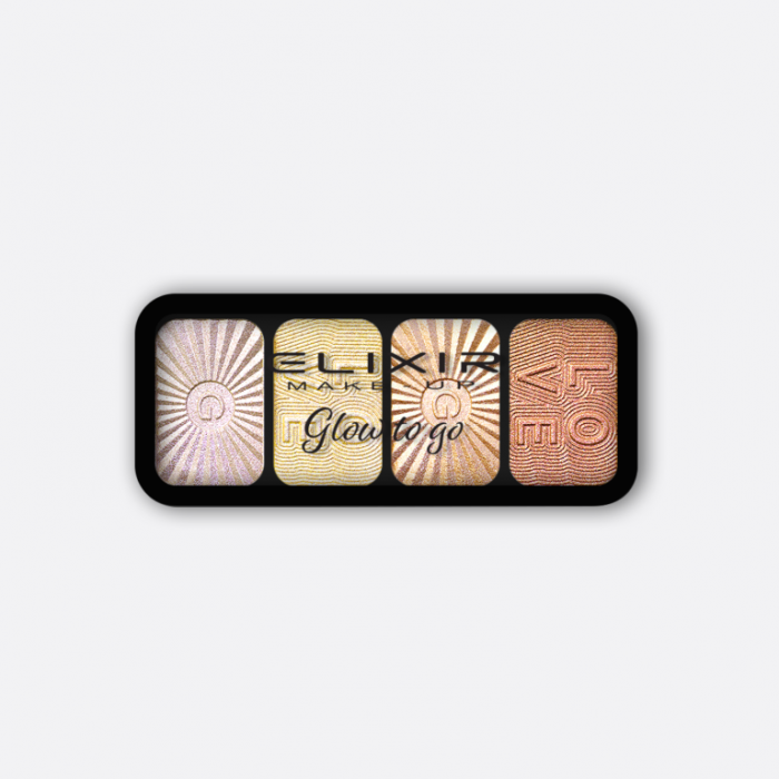 Elixir Make Up Pro Highlighter Palette Glow To Go 775