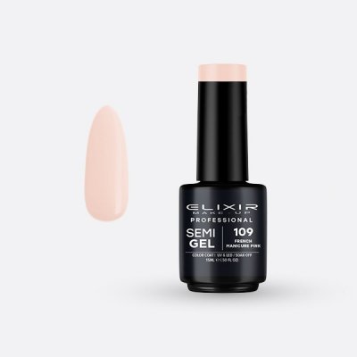 Elixir Make Up Semigel 109 French Manicure Pink 15ml
