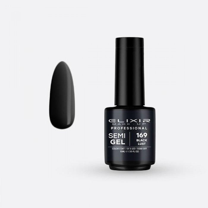 Elixir Make Up Semigel 169 Black Lust 15ml