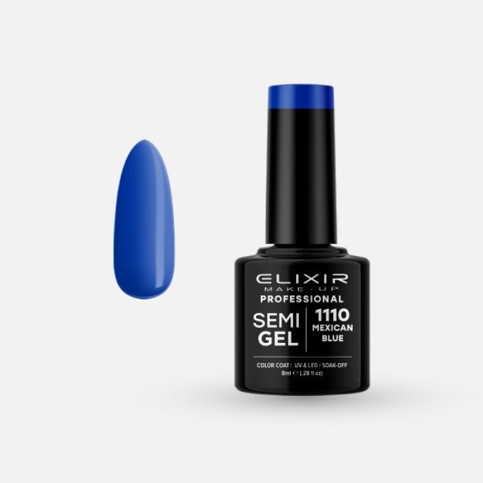 Elixir Make Up Semigel Flash 1110 Mexican Blue 8ml