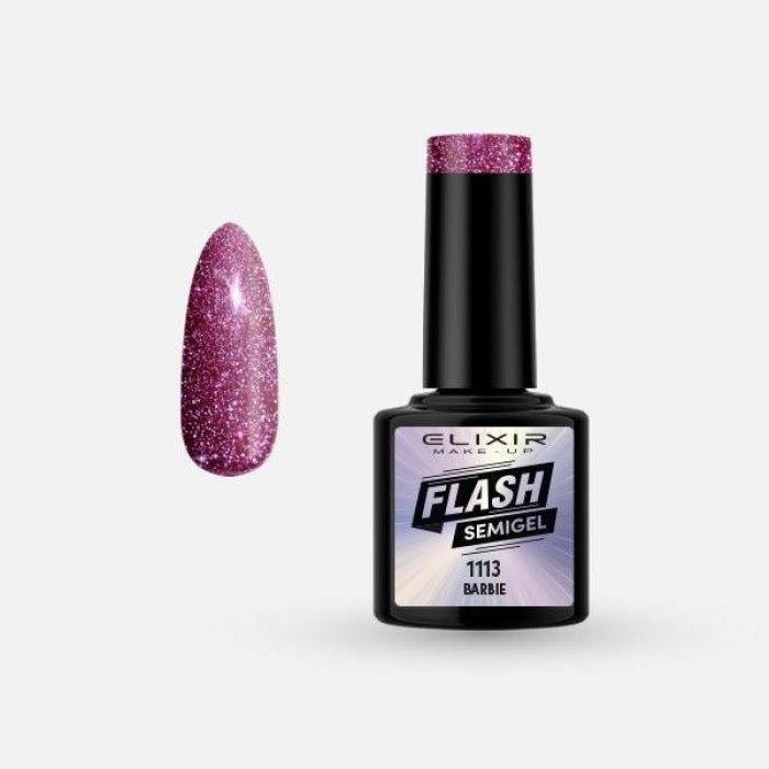 Elixir Make Up Semigel Flash 1113 Barbie 8ml