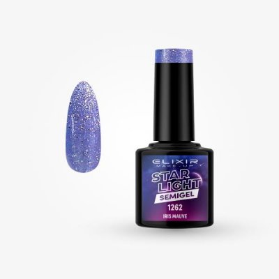 Elixir Make Up Semigel Star Light 1090 Glitter Sunrise  8ml