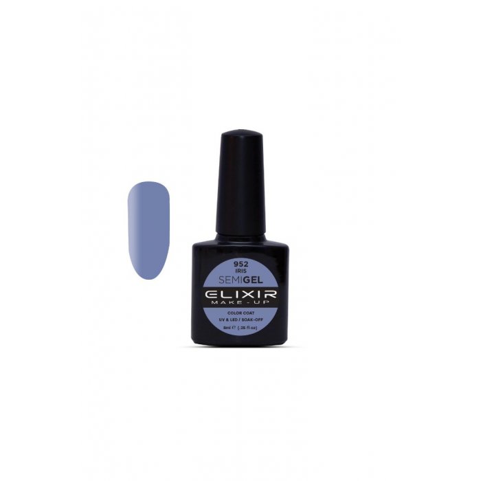 Elixir Make Up Semigel Color Coat Soak Off 952 Iris 8ml