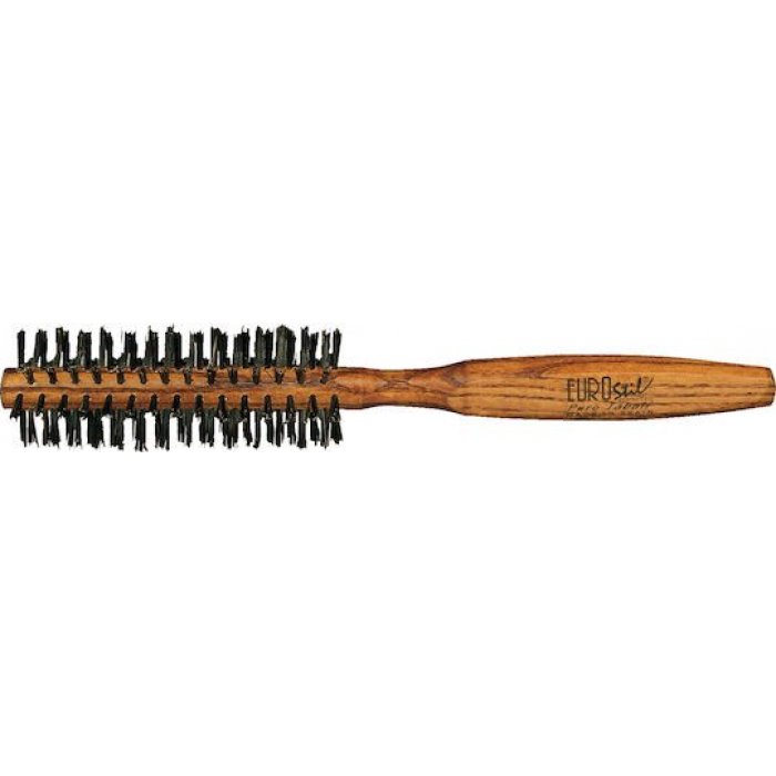 Eurostil Round Wooden Boar Brush 00346 12mm