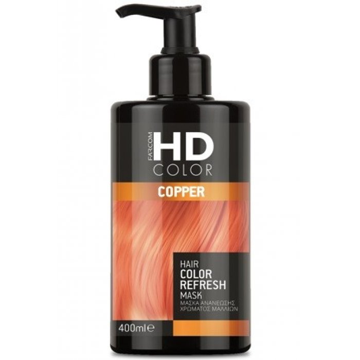 Farcom HD Hair Color Refresh Mask Copper 400ml