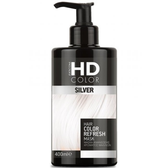 Farcom HD Hair Color Refresh Mask Silver 400ml