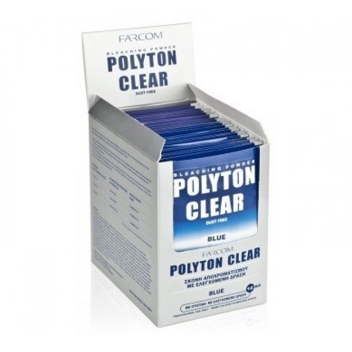 Farcom Polyton Clear Dust Free Blue 15gr