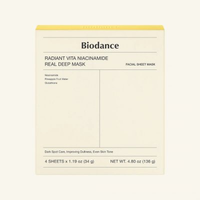 Biodance Radiant Vita-Niacinamide Real Deep Mask 34gr