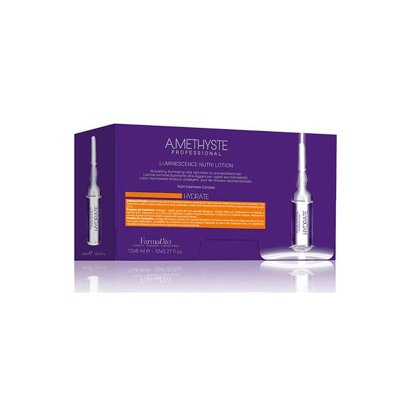 Farmavita Amethyste Hydrate Lotion Rebuilding Hair Ampoules 12x8ml