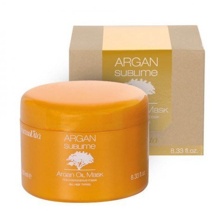 Hair mask for all types Argan Sublime Mask FarmaVita 250ml