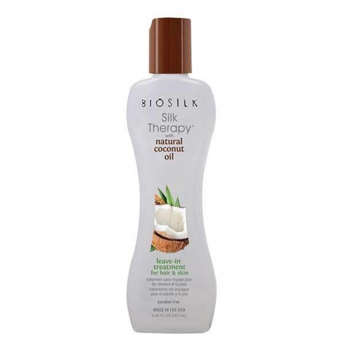 Biosilk Silk Therapy with Natural Coconut Oil Leave-In Treatment 167ml