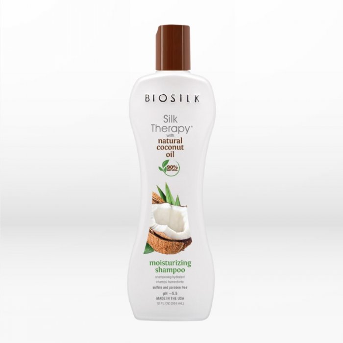 Biosilk Silk Therapy With Coconut Oil Moisturizing Shampoo 355ml