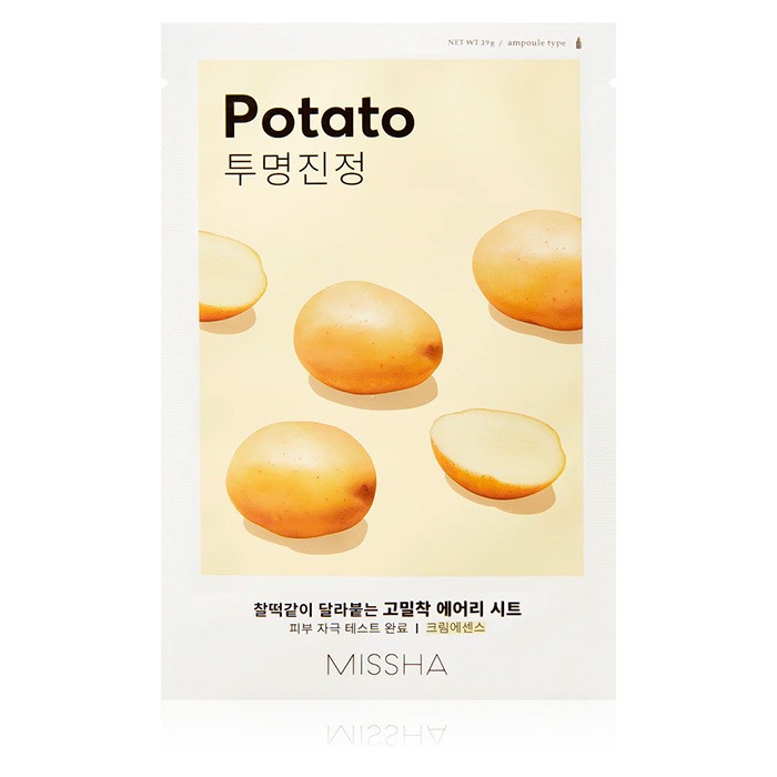 Missha Airy Fit Sheet Face Mask Potato 19gr
