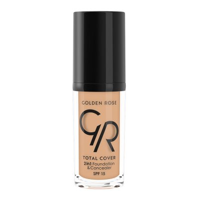 Golden Rose Total Cover 2 in 1 Foundation & Concealer 04 Beige