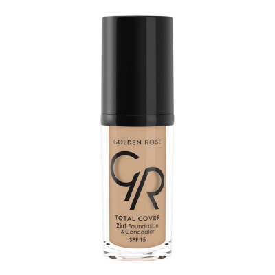 Golden Rose Total Cover 2 in 1 Foundation & Concealer 06 Taupe