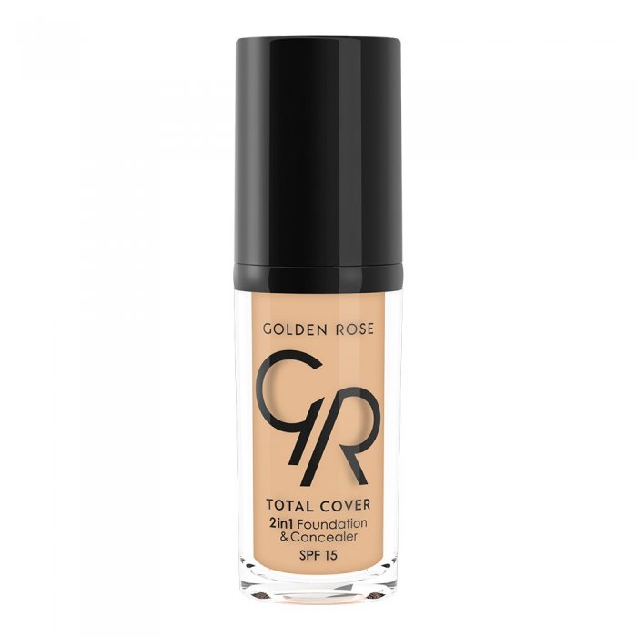 Golden Rose Total Cover 2 in 1 Foundation & Concealer 11 Nude