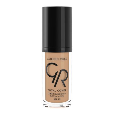 Golden Rose Total Cover 2 in 1 Foundation & Concealer 18 Cappuccino