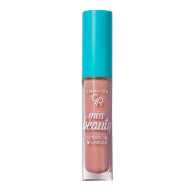 Golden Rose Miss Beauty Glow Shine 3D lipgloss 03 Soft Peach 4.5ml