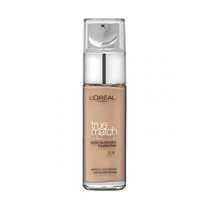 LOreal Paris Make up True Match Foundation 3.N Beige Creme 30ml