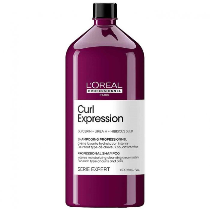 Hair Shampoo for Curls LOreal Professionnel Serie Expert Curl Expression Moisturizing Shampoo Frizzy Hair 1500ml