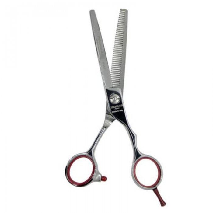 Thinning Scissors Henbor Italy 6.5'' Pro-Barber Cut Line (871/6-1/2) Silver