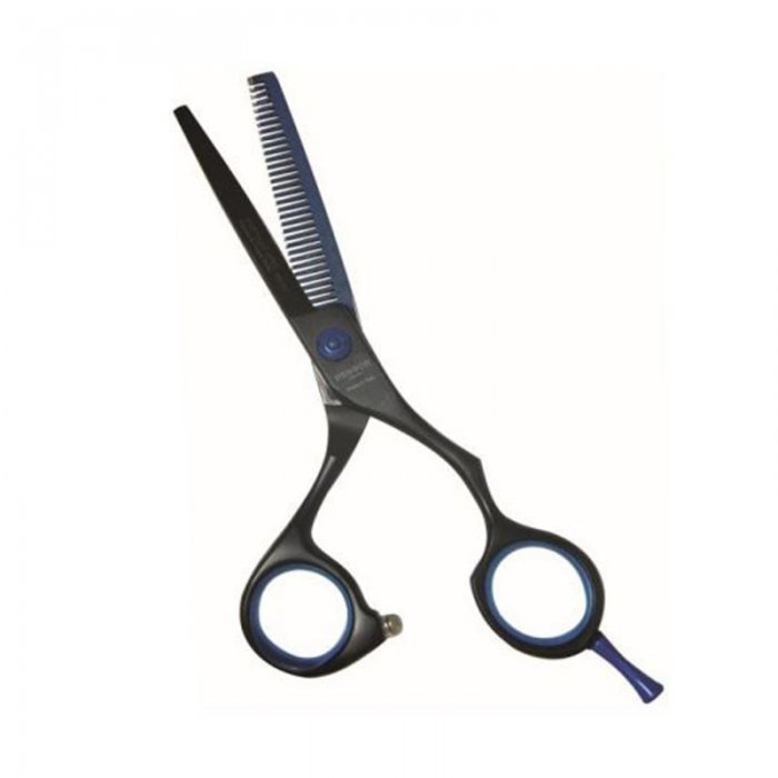 Thinning Scissors Henbor Italy 5.5'' Virtual Line (838/5-1/2) Black/Blue