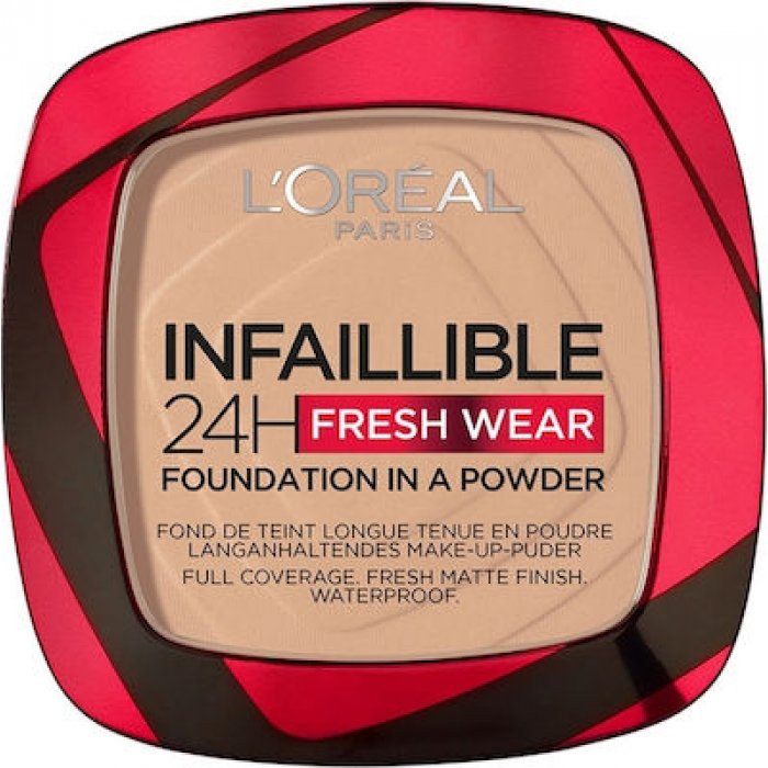 LOreal Paris Infaillible 24h Fresh Wear Foundation In A Powder 130 True Beige 9gr