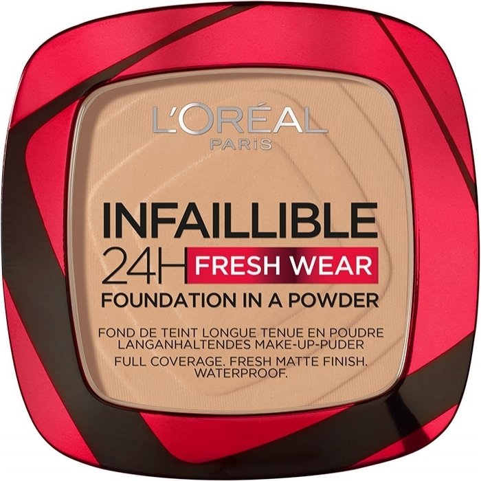 LOreal Paris Infaillible 24h Fresh Wear Foundation In A Powder 140 Golden Beige 9gr