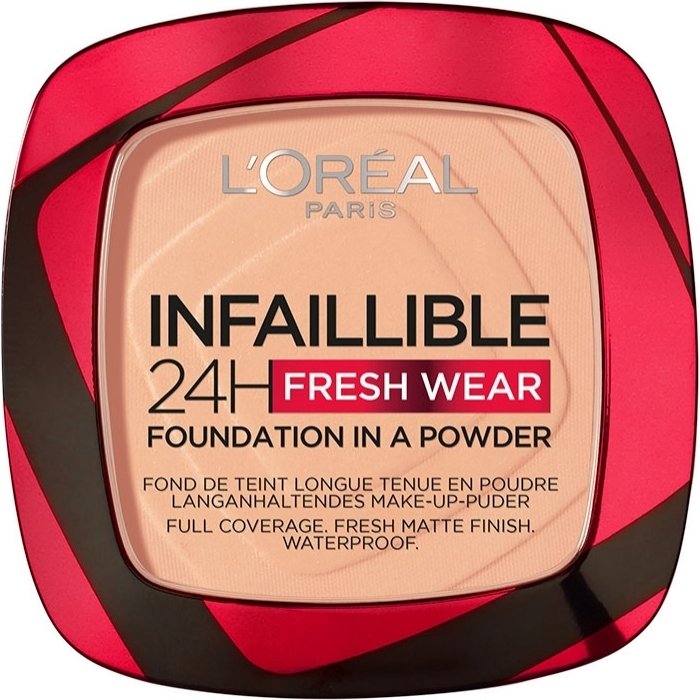 LOreal Paris Infaillible 24h Fresh Wear Foundation In A Powder 245 Golden Honey 9gr