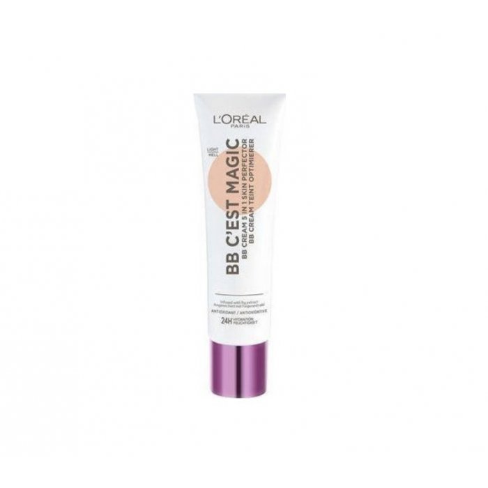 Κρέμα προσώπου LOreal Paris Wake Up And Glow BB Cest Magic SPF20 30ml 01 Light 30ml