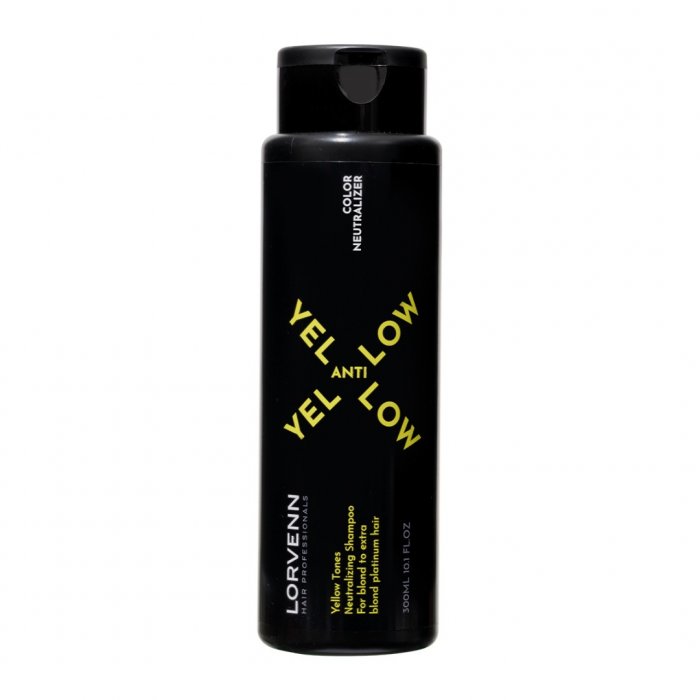 Lorvenn Color Neutralizer Anti-Yellow Shampoo 300ml