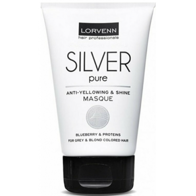 Lorvenn Hair Professionals Silver Pure Anti-Yellowing & Shine Masque 100ml