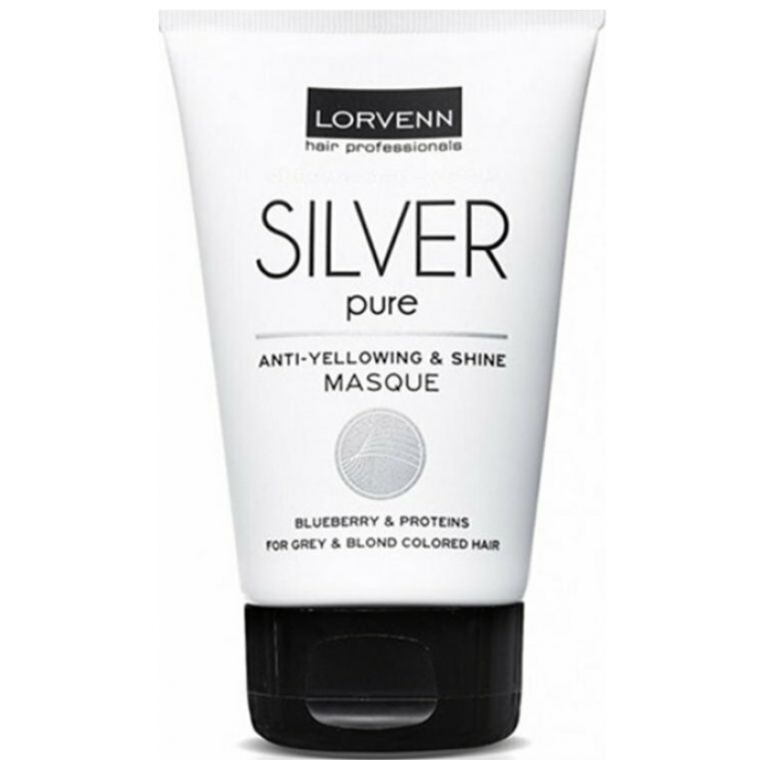 Lorvenn Hair Professionals Silver Pure Anti-Yellowing & Shine Masque 100ml