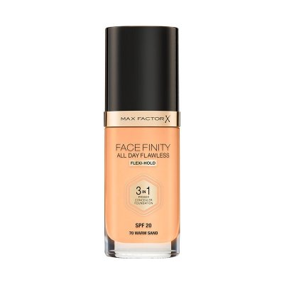 Max Factor  Make up Facefinity All Day Flawless 3 In 1 70 Warm Sand 30ml