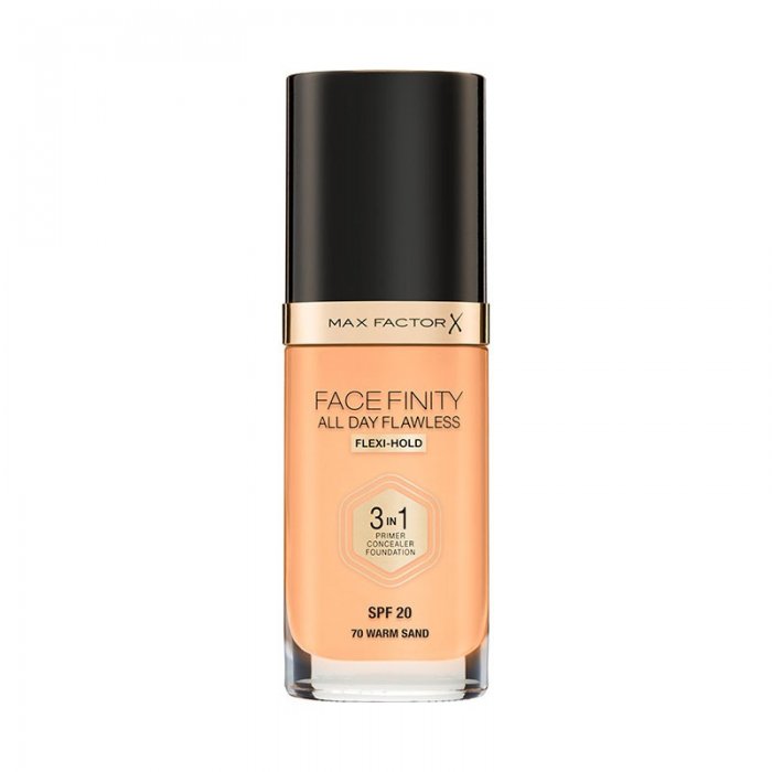 Max Factor  Make up Facefinity All Day Flawless 3 In 1 70 Warm Sand 30ml