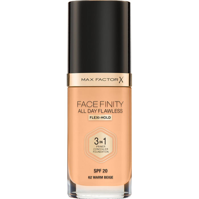 Max Factor  Make up Facefinity All Day Flawless 3 In 1 62 Warm Beige 30ml