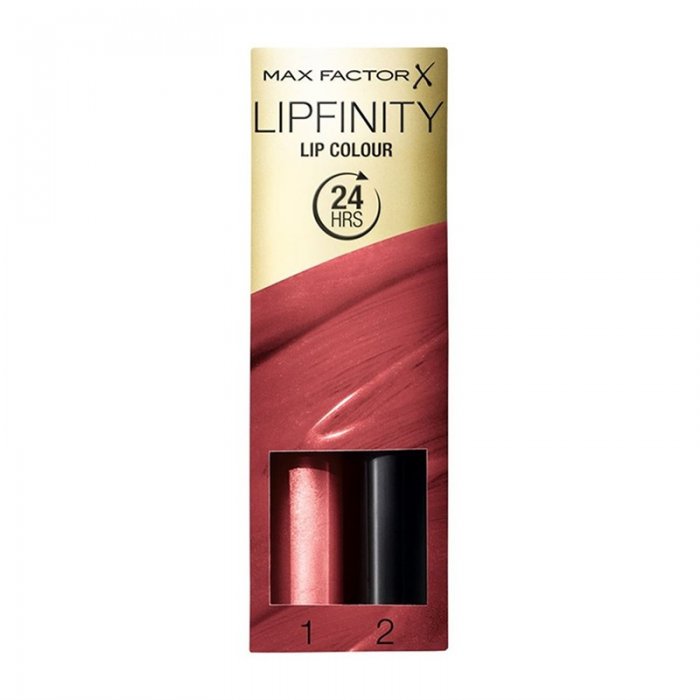 Max Factor Durable Lipstick & Shine Balm - Lipfinity Lip Color 110 Passionate