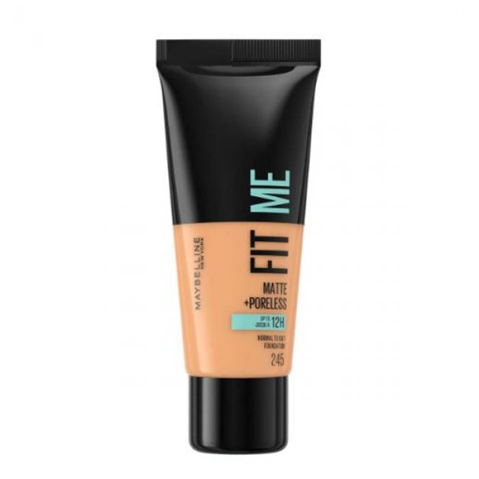 Maybelline New York Make up Fit Me Matte & Poreless Foundation 245 Classic Beige 30ml