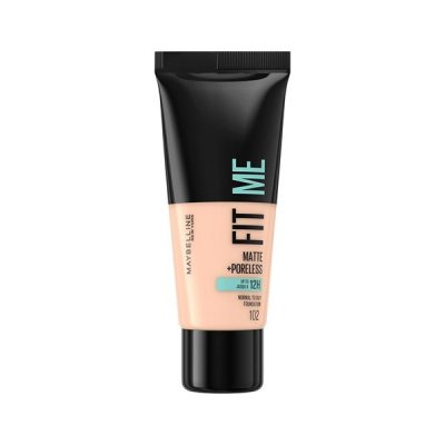 Maybelline New York   Make up Fit Me Matte & Poreless Foundation 102 Fair Ivory 30ml