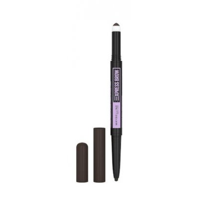 Μολύβι φρυδιών Maybelline Express Brow Satin Duo Black Brown 8ml