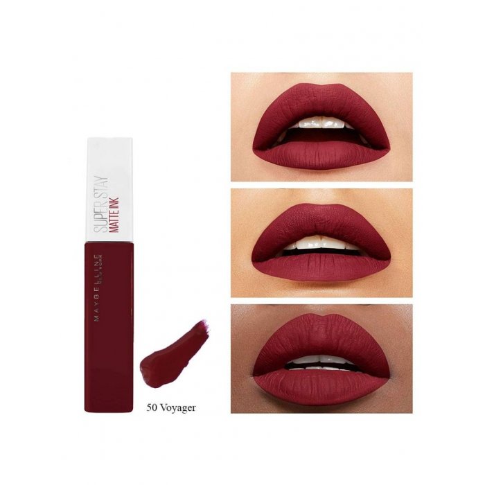 Maybelline New York Superstay Matte Ink Liquid Κραγιόν 50 Voyager 5ml