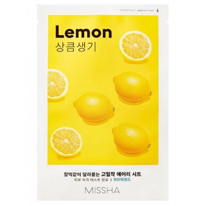 Missha Airy Fit Sheet Mask Lemon